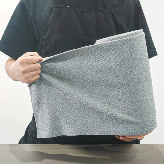 50pcs Non-Stick Oil Dish Cloths, Tear-Off Microfiber Rags, Super Absorbent Kitchen Cleaning Towels for Stove